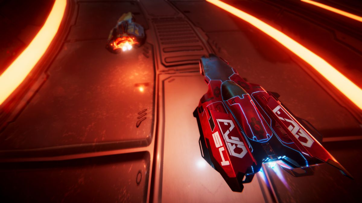 The spirit of Wipeout lives in this crazy fast racer | PC Gamer