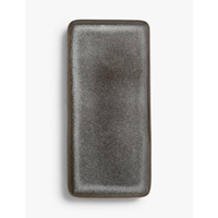 Reactive Glaze Stoneware Rectangular Platter 33cm - View at John Lewis&nbsp;