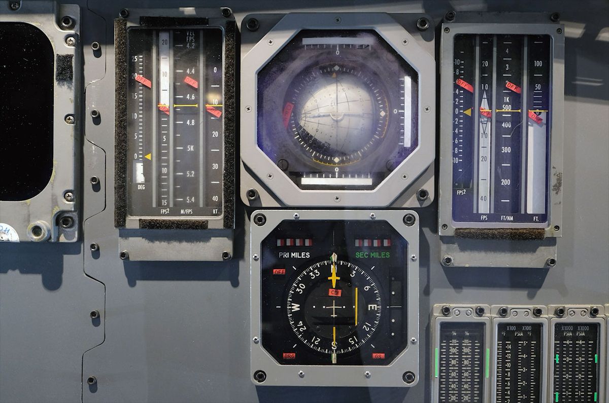 Urwerk&rsquo;s UR-100V P.02 wristwatch was inspired by the instruments on space shuttle Enterprise's flight deck, as shown on display at the Intrepid Sea, Air &amp; Space Museum.