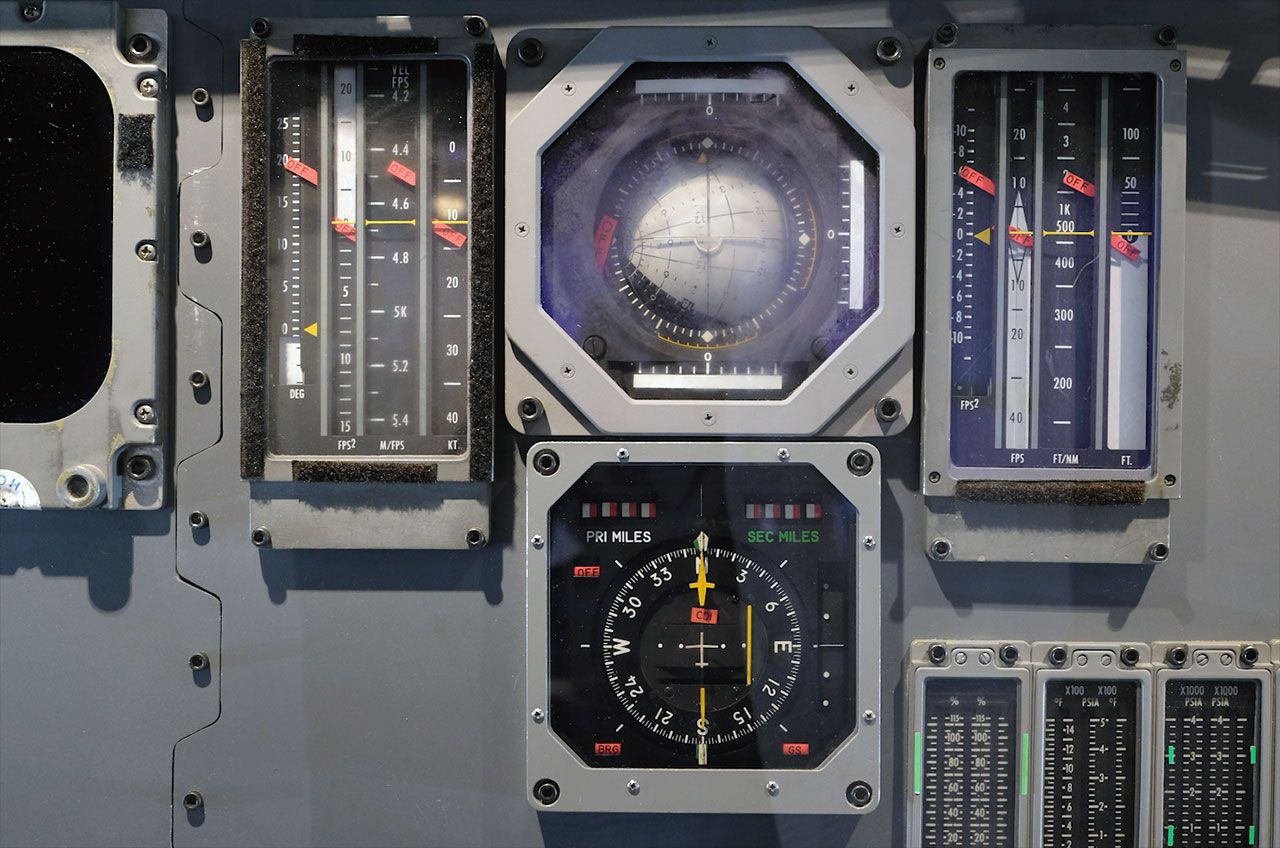 Urwerk&rsquo;s UR-100V P.02 wristwatch was inspired by the instruments on space shuttle Enterprise's flight deck, as shown on display at the Intrepid Sea, Air &amp; Space Museum.
