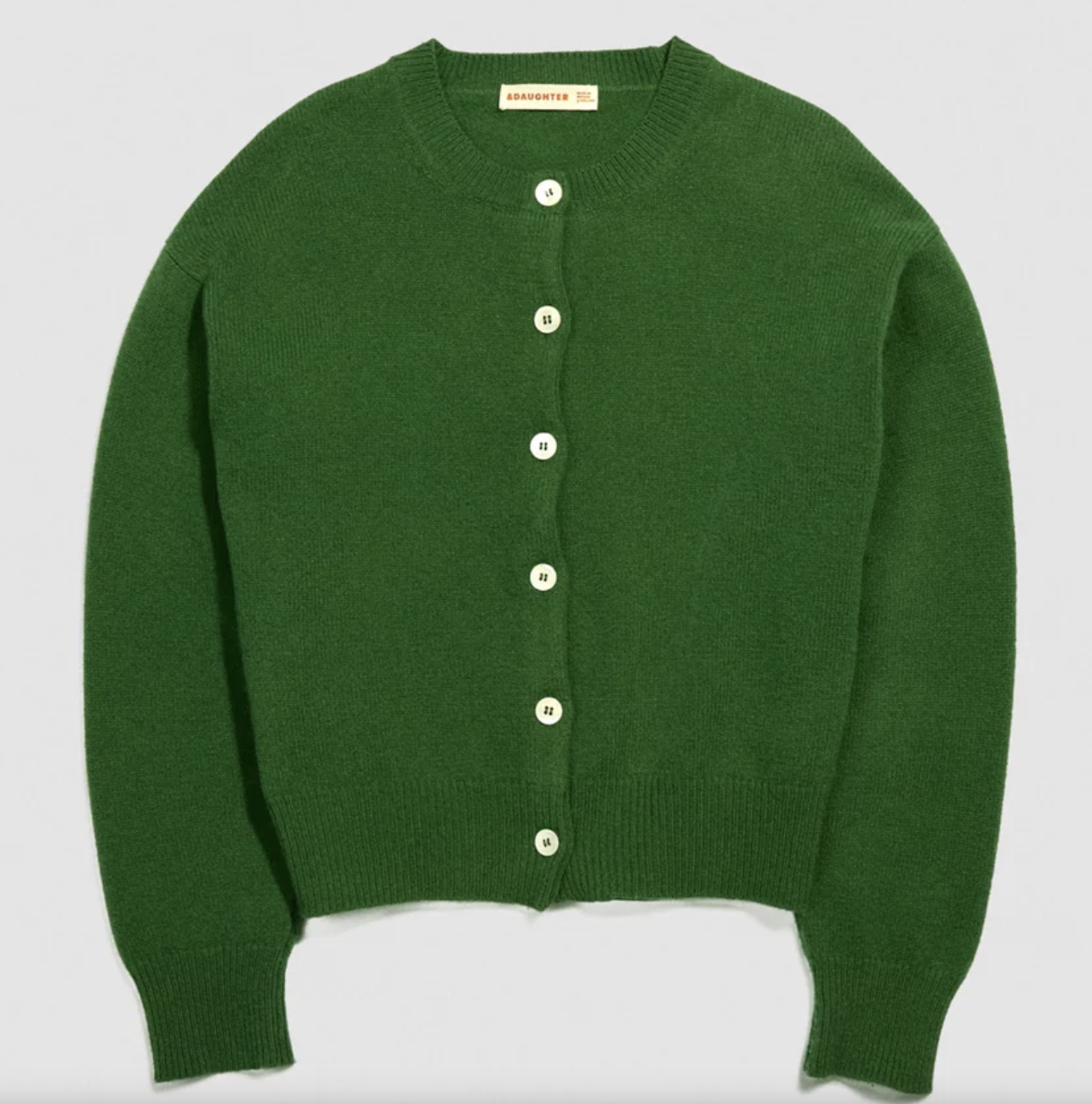 &amp;amp; Daughter, Ada Crewneck Cardigan