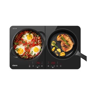 Ciarra Portable Induction Hob Double Hotplate is the best induction hob for large familes.