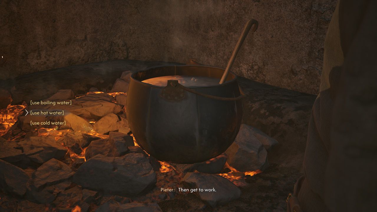 The Blood of Dawnwalker Anca's recipe - Hot water