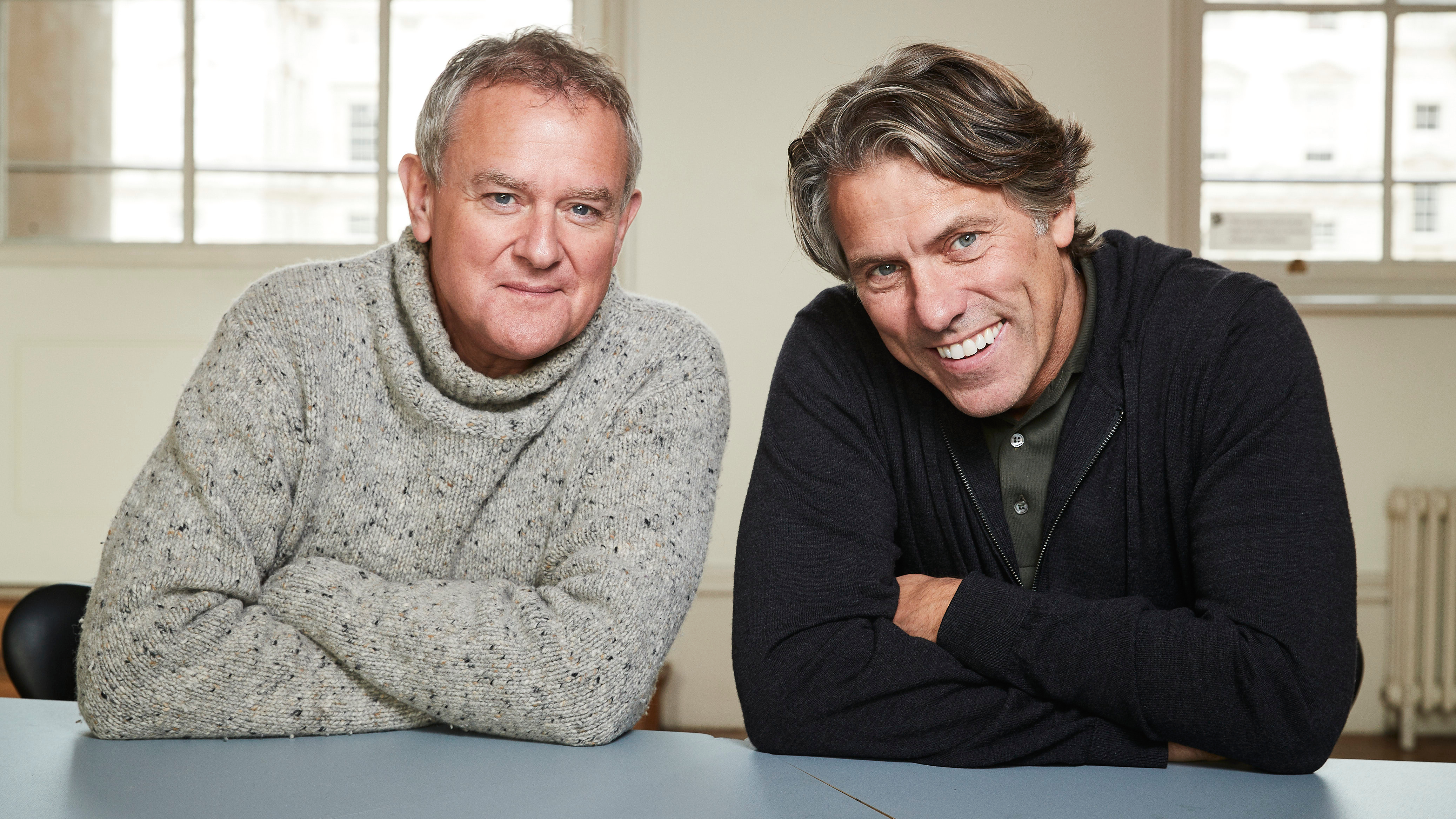 Hugh Bonneville and John Bishop