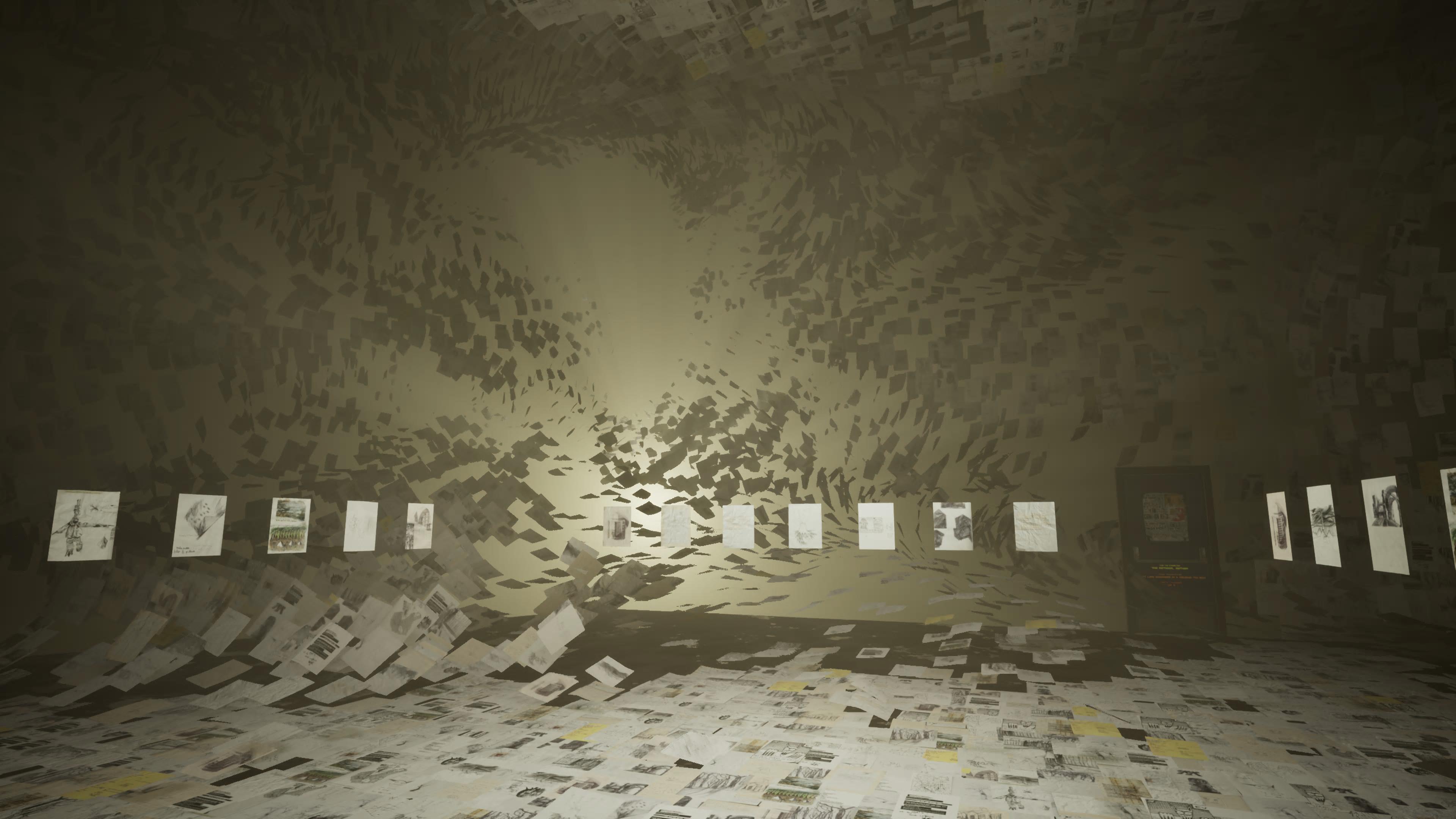 Screenshots from Kid A Mnesia Exhibition on PS5