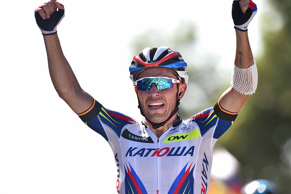 Joaquim Rodriguez (Katusha) wins stage 3 at the Tour de France