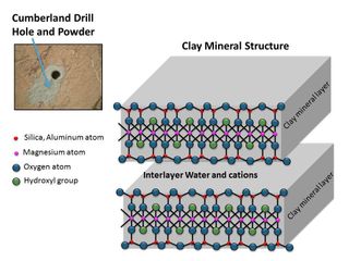 Clay Mineral Structure Similar to Clays Observed in Mudstone on Mars