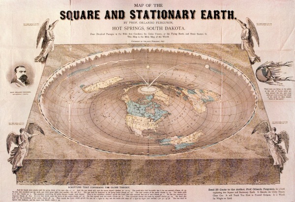 Ingenious Flat Earth Theory Revealed In Old Map Live Science