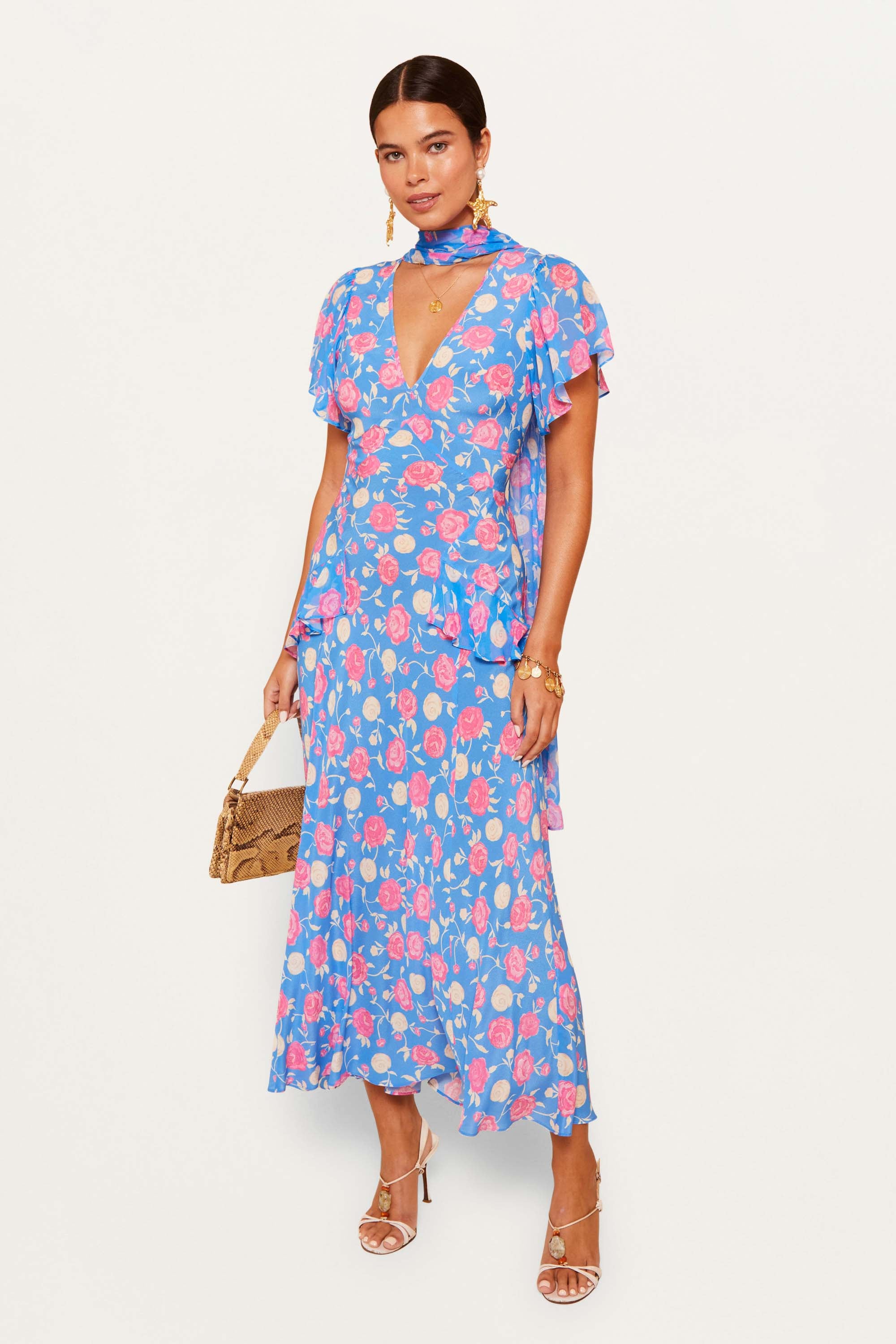 Evie - Rose Shell Blue