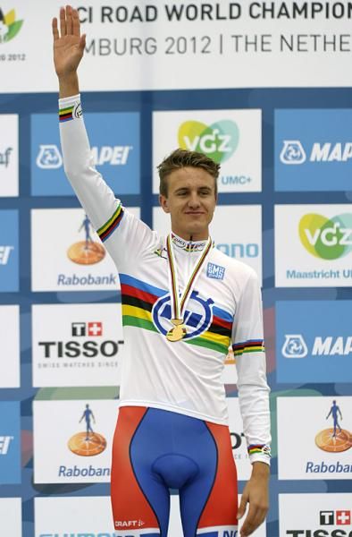 Oskar Svendsen (Norway) prevailed in the junior men's time trial world championship.