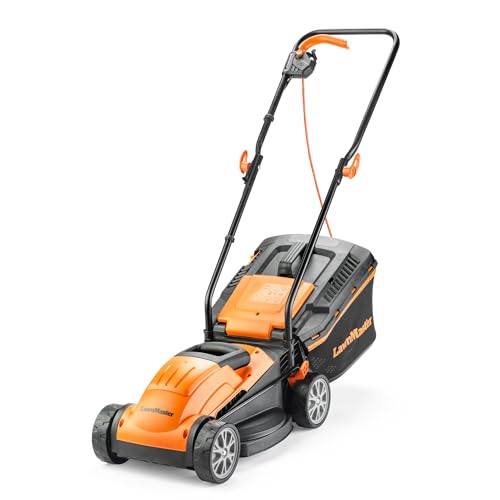 Lawnmaster 1200w 32cm Electric Lawnmower With Rear Roller, Corded
