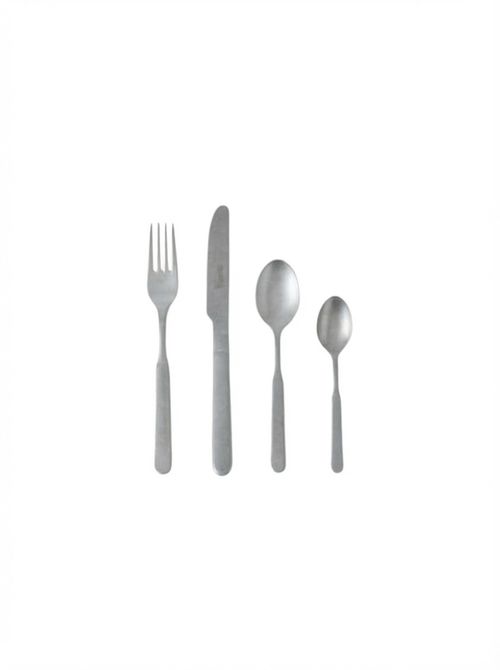 Osteria Stonewashed Cutlery Set | Silver