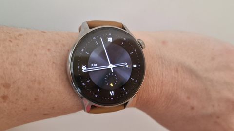 Xiaomi Watch S1 Pro on wrist