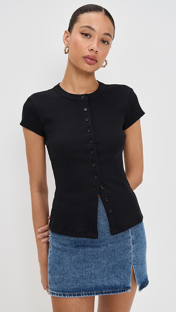 Reformation Raelynn Knit Top