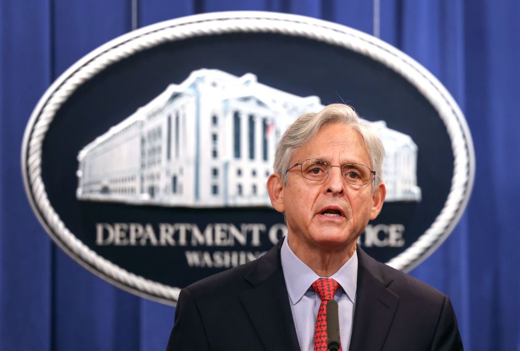 Attorney General Merrick Garland.