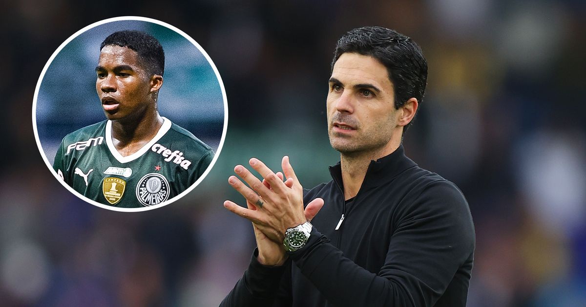 Arsenal manager Mikel Arteta applauds the fans after their sides victory during the Premier League match between Leeds United and Arsenal FC at Elland Road on October 16, 2022 in Leeds, England.