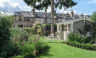 extending a victorian house view from garden