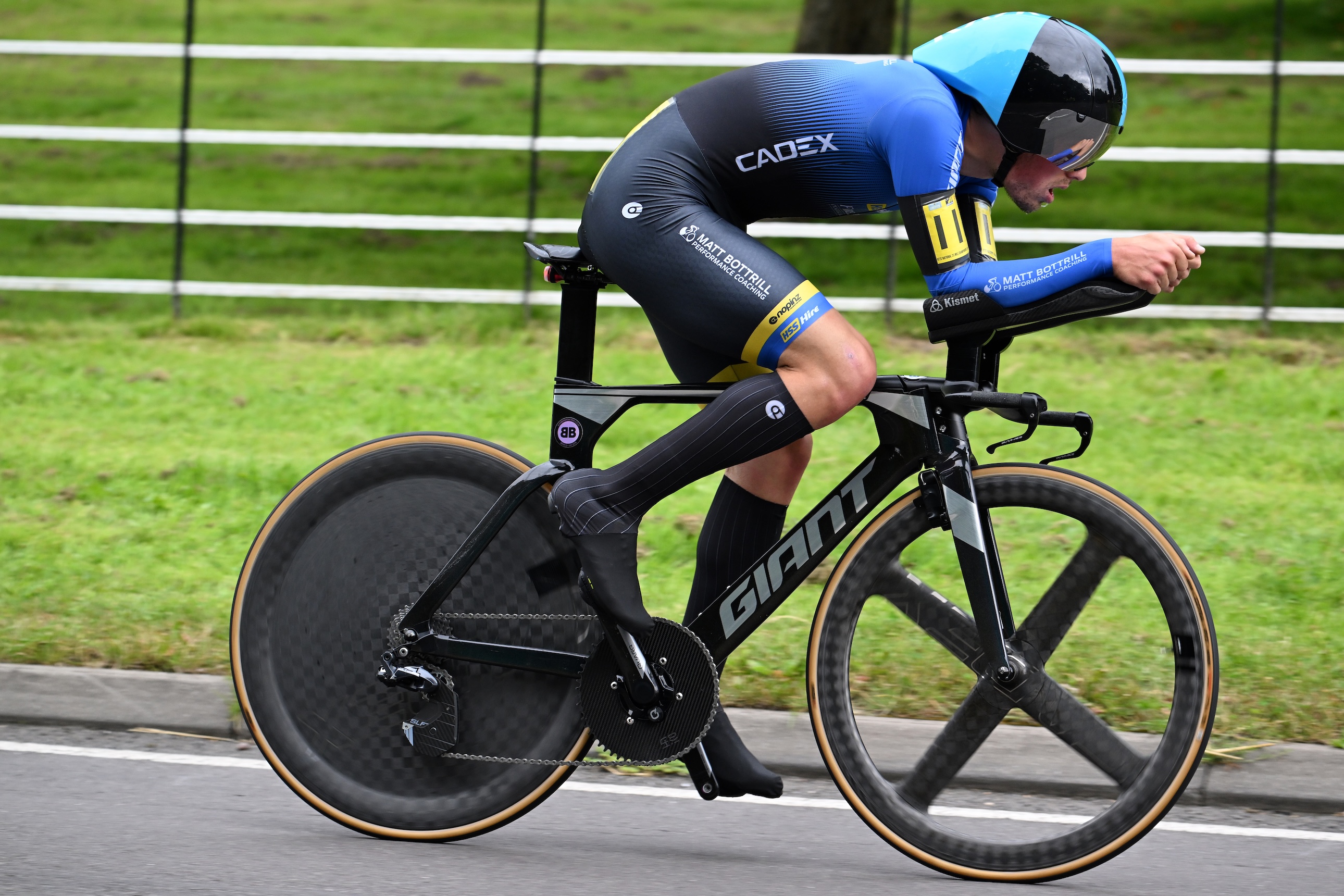 Jake Sargent competing in a TT