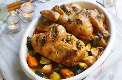 Gino D&#039;Acampo&#039;s roasted chicken