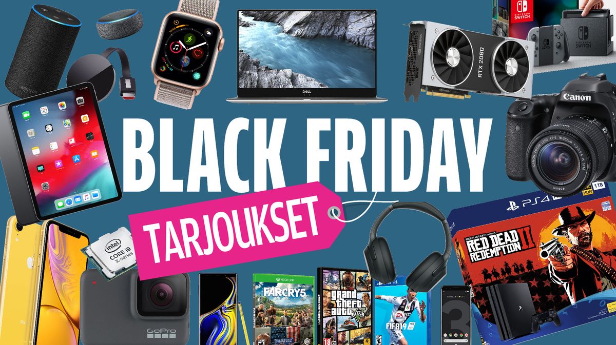 Black Friday -tarjoukset 2018: löydä Suomen edullisimmat diilit