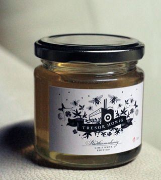 Berlin-based Stadtbienenhonig Company harvests honey on the city's flat roofs.