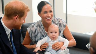 Meghan Markle and Prince Harry and Archie