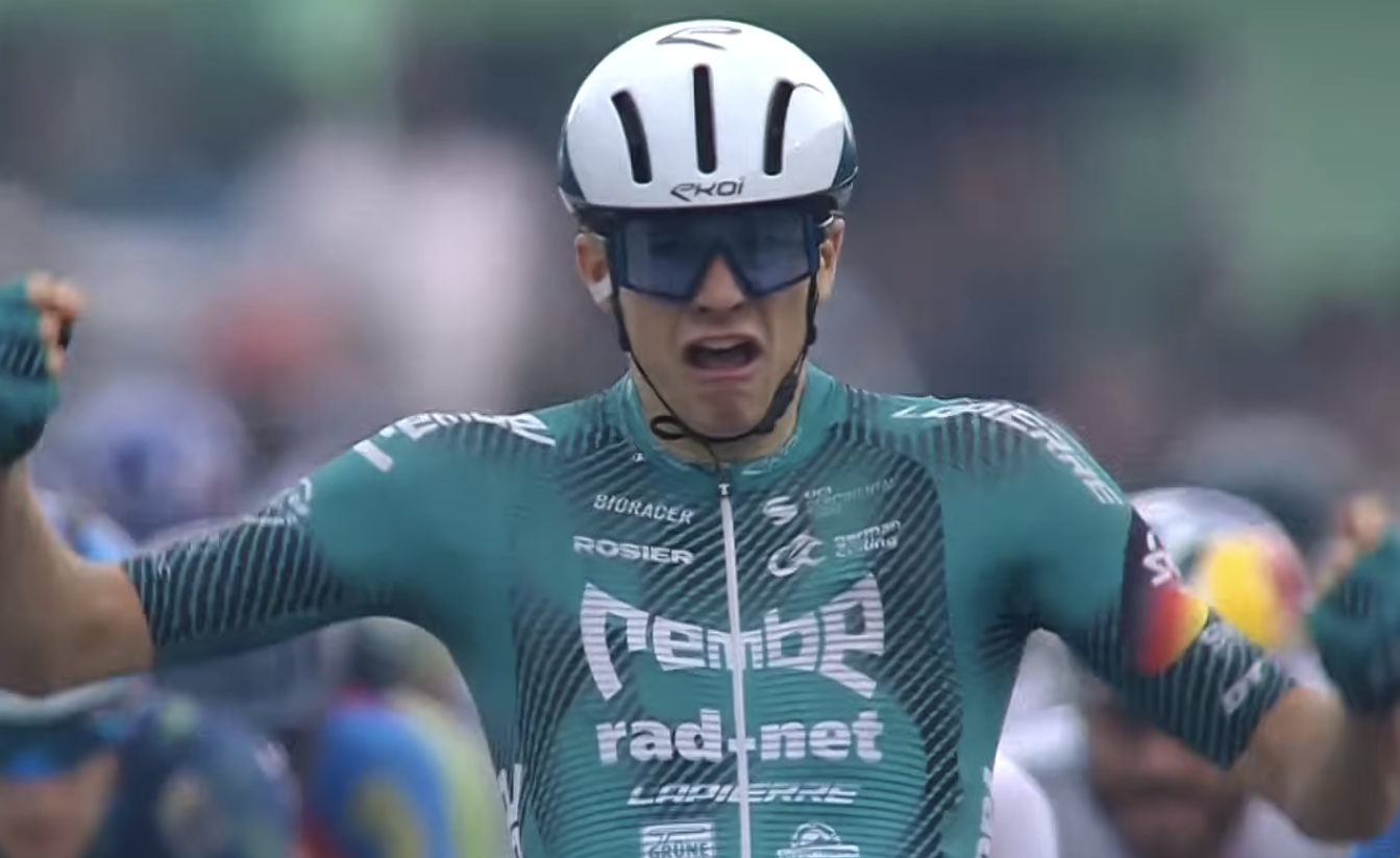 Tour du Rwanda: 20-year-old Jermaine Zemke celebrates victory on stage 5