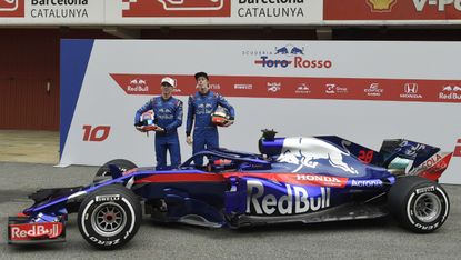 Toro Rosso STR13 new car F1 2018