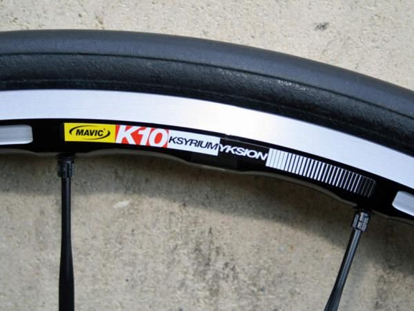 Mavic Ksyrium Yksion K10 clincher (front)
