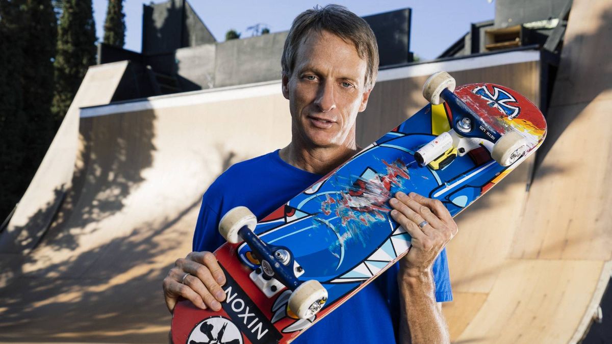 Tony Hawk é referência no skate também no mundo dos games