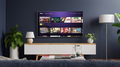 What to watch screen on a wall-mounted TV