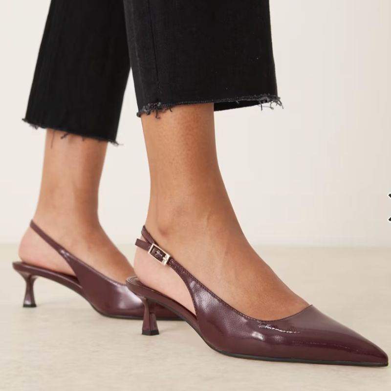 Scarpe a Tacco Kitten Slingback di ASOS