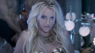 britney spears in the "work bitch" music video