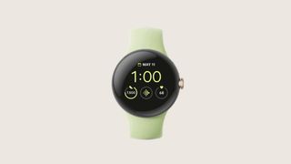 Google Pixel Watch with Fitbit data