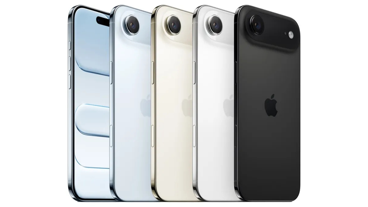 Product listing images for the iPhone Air