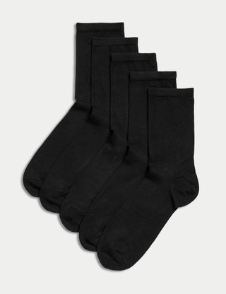 5pk Sumptuously Soft™ Ankle Socks