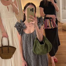 Tessa Faye O'Connell styling the best under $1000 bag brands