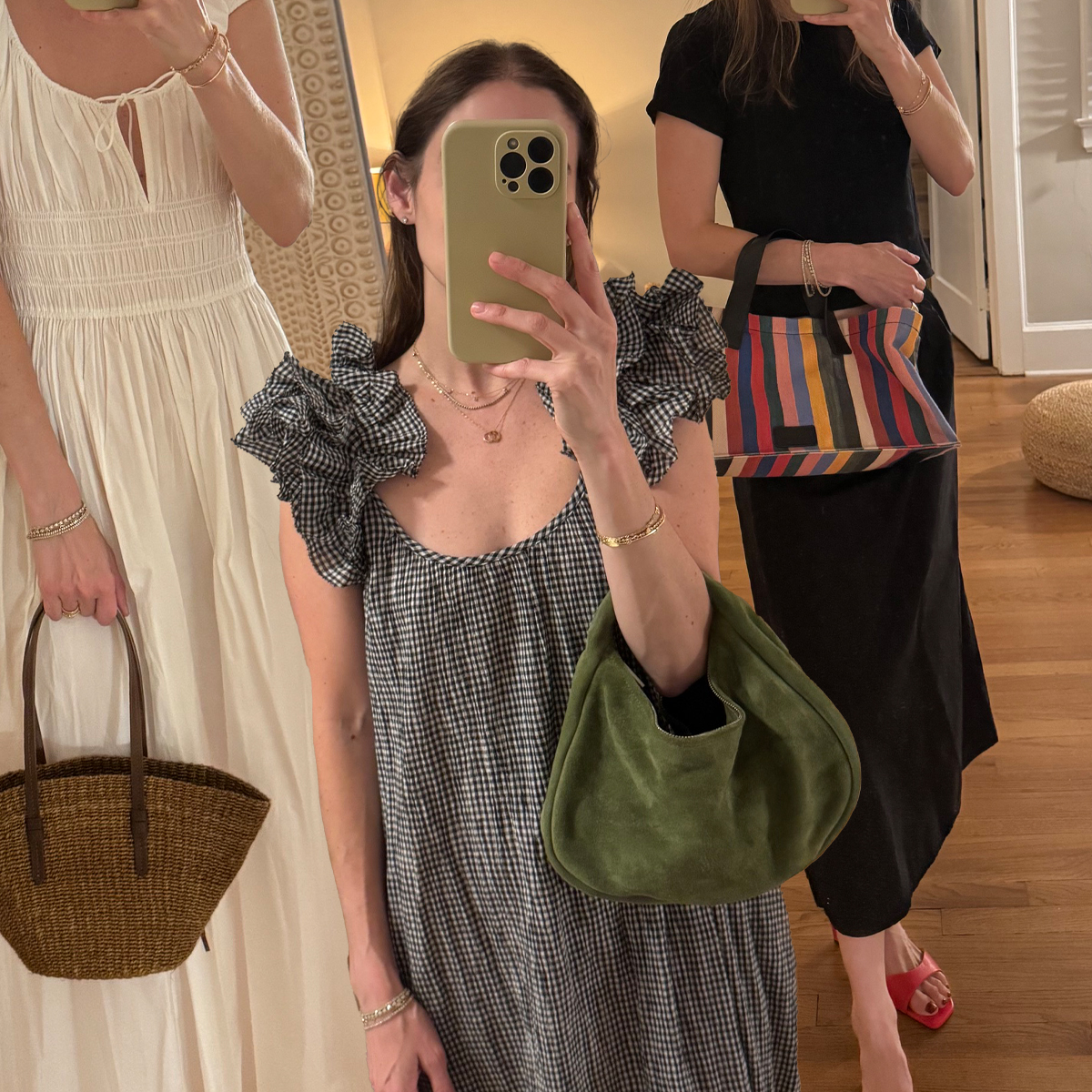 Tessa Faye O'Connell styling the best under $1000 bag brands