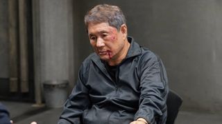 Takeshi Kitano as Mr. Mouse in "Broken Rage"