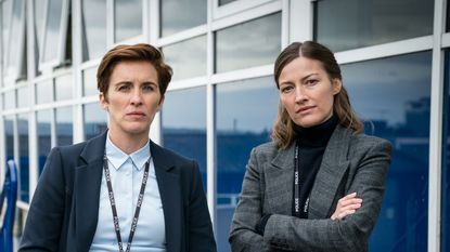 Vicky McClure and Kelly MacDonald in BBC's Line of Duty