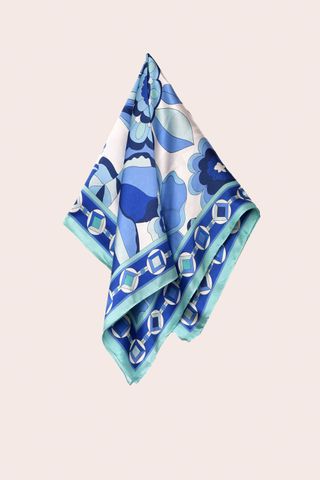 Rixo Menno silk scarf