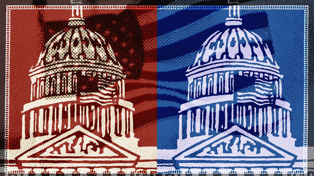 The Senate's not stifling a sweeping progressive majority. There is no