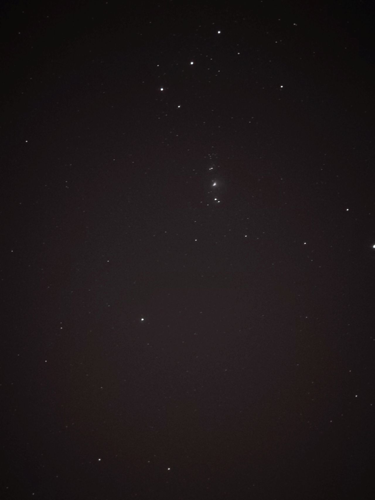 Samsung Galaxy S24 Ultra Astrophotography M42 the Great Irion Nebula.