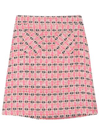 Jigsaw tweed A-line skirt, £149