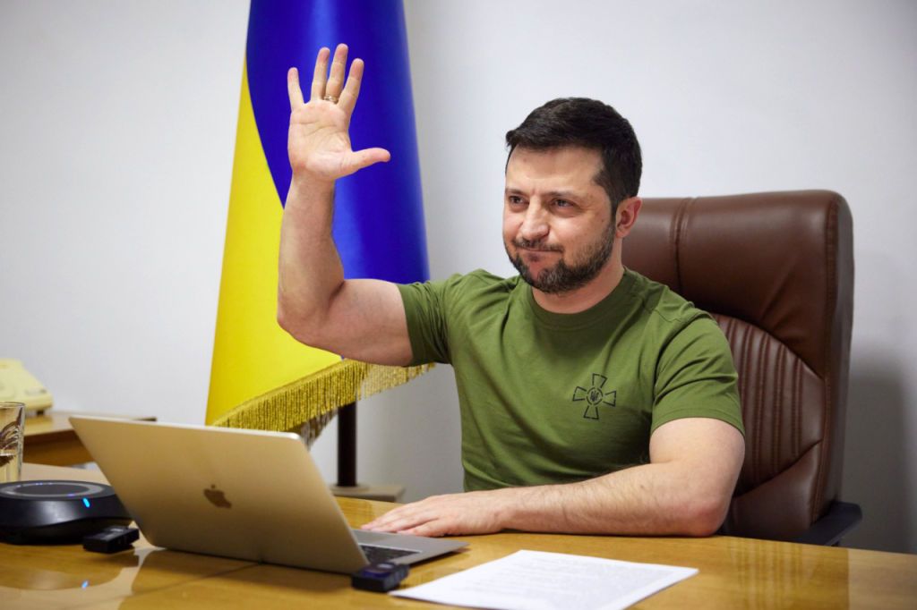 Volodymyr Zelensky.