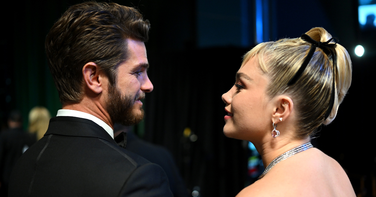 Florence Pugh just said the sweetest thing about Andrew Garfield