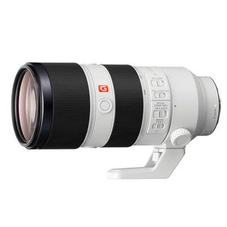 Sony FE 70-200mm f/2.8 GM OSS II lens on a white background