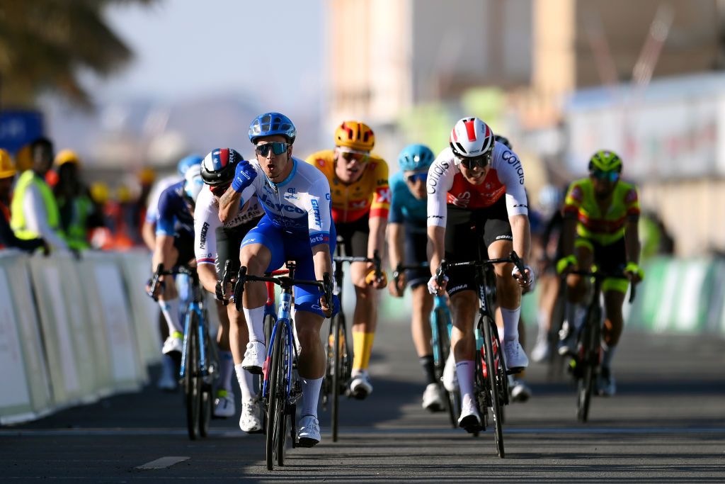 Dylan Groenewegen won stage 1 of the 2023 Saudi Tour