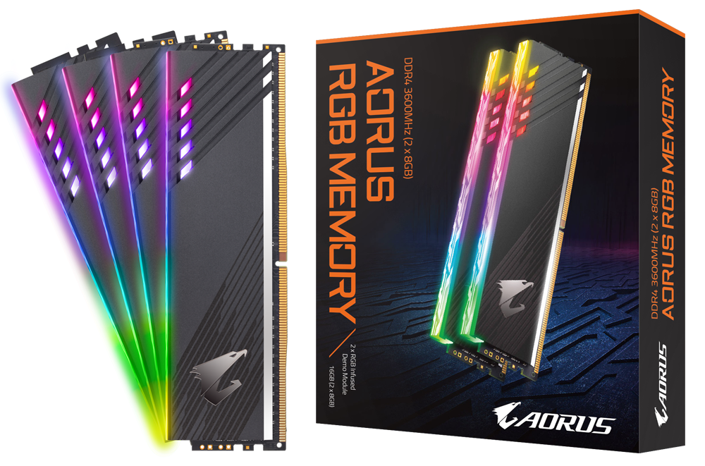 For tidlig Læs Havbrasme All Show: Aorus Outs DDR4 Kits With RGB Dummy Modules | Tom's Hardware