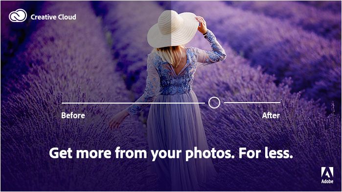 Adobe CC 20GB Photography Plan just £8.32 until 23 May